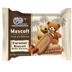 MASCOFT CARAMEL BISCUIT 125G