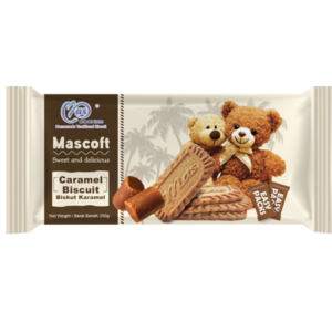 MASCOFT CARAMEL BISCUIT 250G