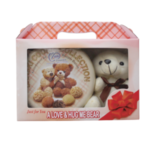 GFT BOX  MAS BEAR DANISH COOKIES 300G