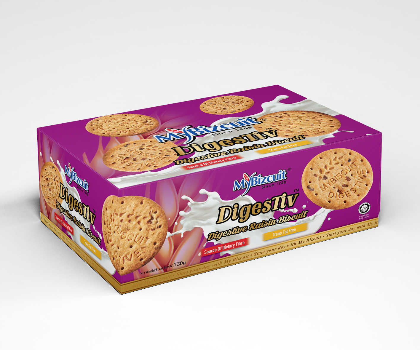 720WD 03 DIGESTIVE RAISIN - Image 2